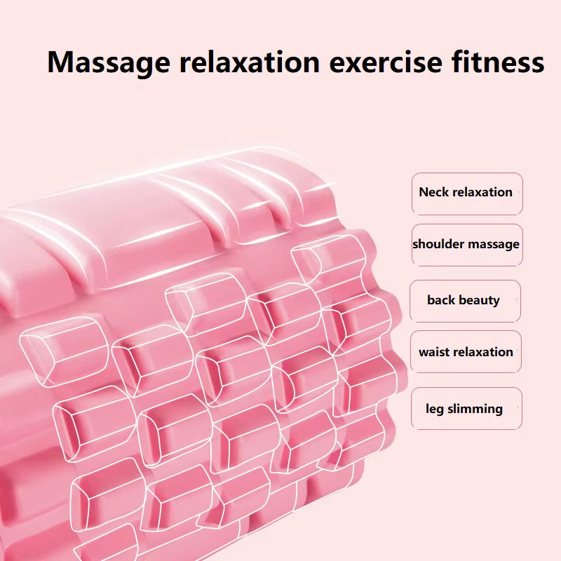 30CM Yoga Roller Massage Foam Myofascial Release Roll Gym Foam Roller Foam Sports Roller Gym 10Cm Fitness YJZ01